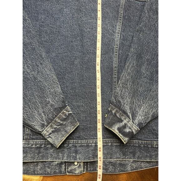VTG 80s/90s Denim Lee Riders Jacket PATD-153438 Size M Union Made 340-3519 - Picture 12 of 13